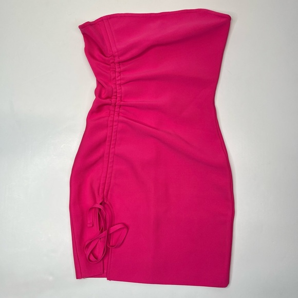 Revolve H:ours Aimee strapless mini dress pink - Small - Picture 3 of 12